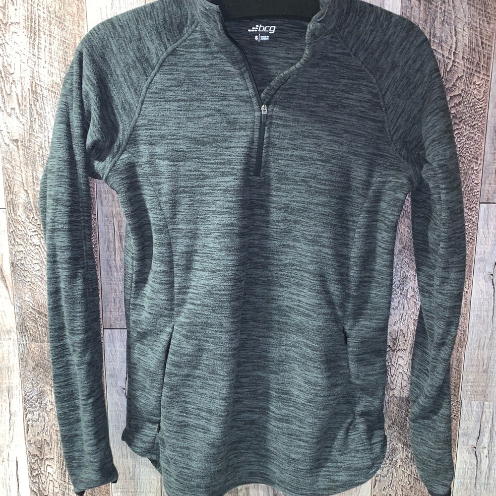 BCG women’s grey fleece jacket